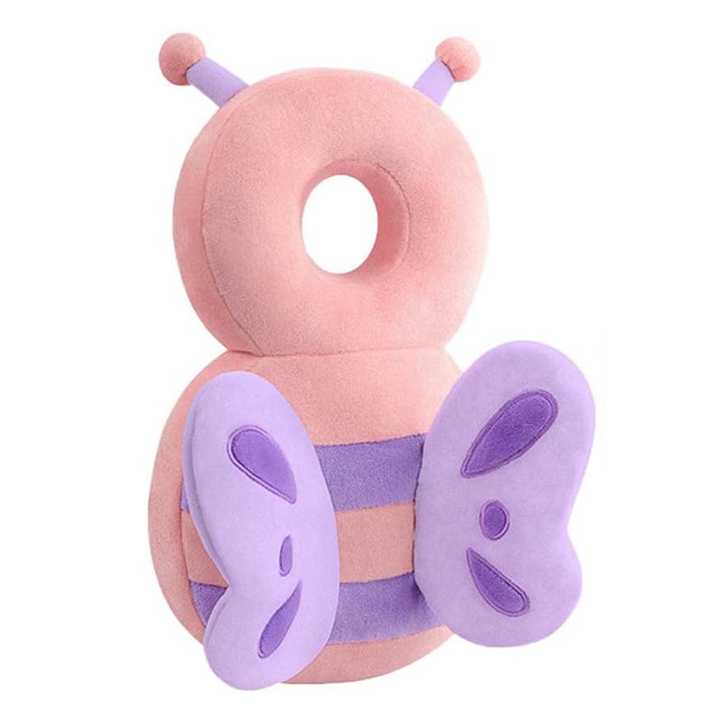 Joyfulbabygoods Adjustable Baby Head Protector Butterfly Adjustable Baby Head Protector with Soft Padding and Animal Design