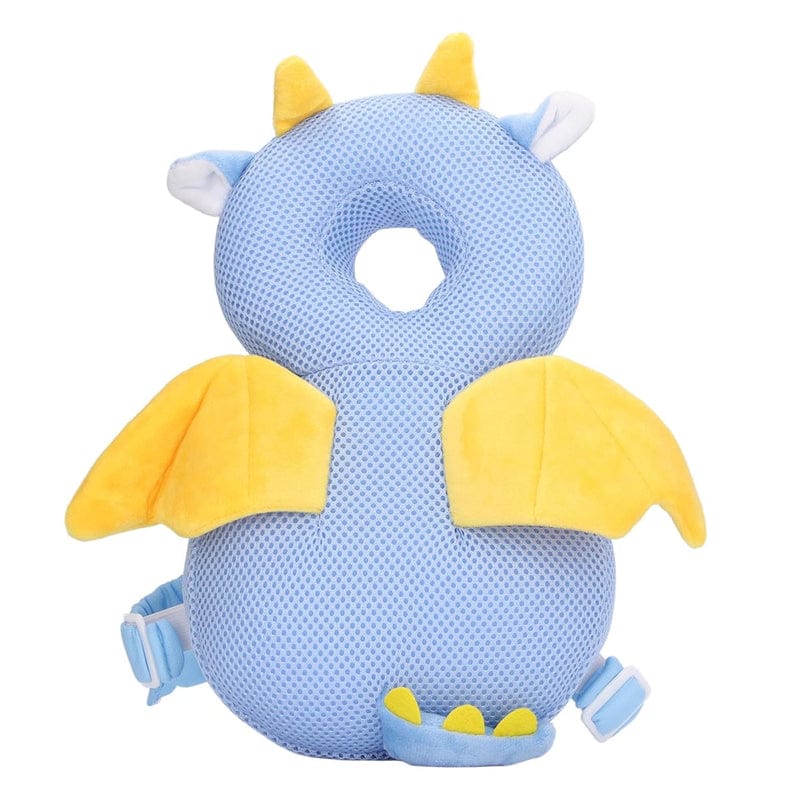 Joyfulbabygoods Adjustable Baby Head Protector Little Dragon Adjustable Baby Head Protector with Soft Padding and Animal Design