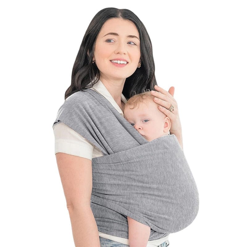Joyfulbabygoods Adjustable Baby Sling Gray Adjustable Baby Sling Lightweight Carrier for Newborns to Toddlers