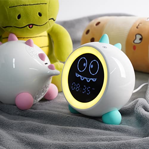 Joyfulbabygoods Alarm Clock Toddler Sleep Training Clock with Night Light, Sounds & Wake Indicator