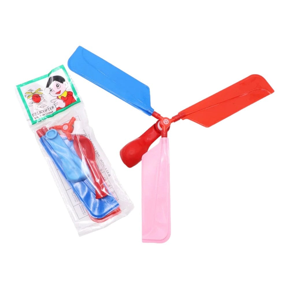 Joyfulbabygoods balloon Flying Balloon Helicopter Toy, Rotating Plastic Blades