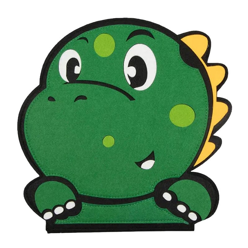Joyfulbabygoods Busy board Dinosaur-Themed Sensory Busy Board with Gears, Zippers & Buttons