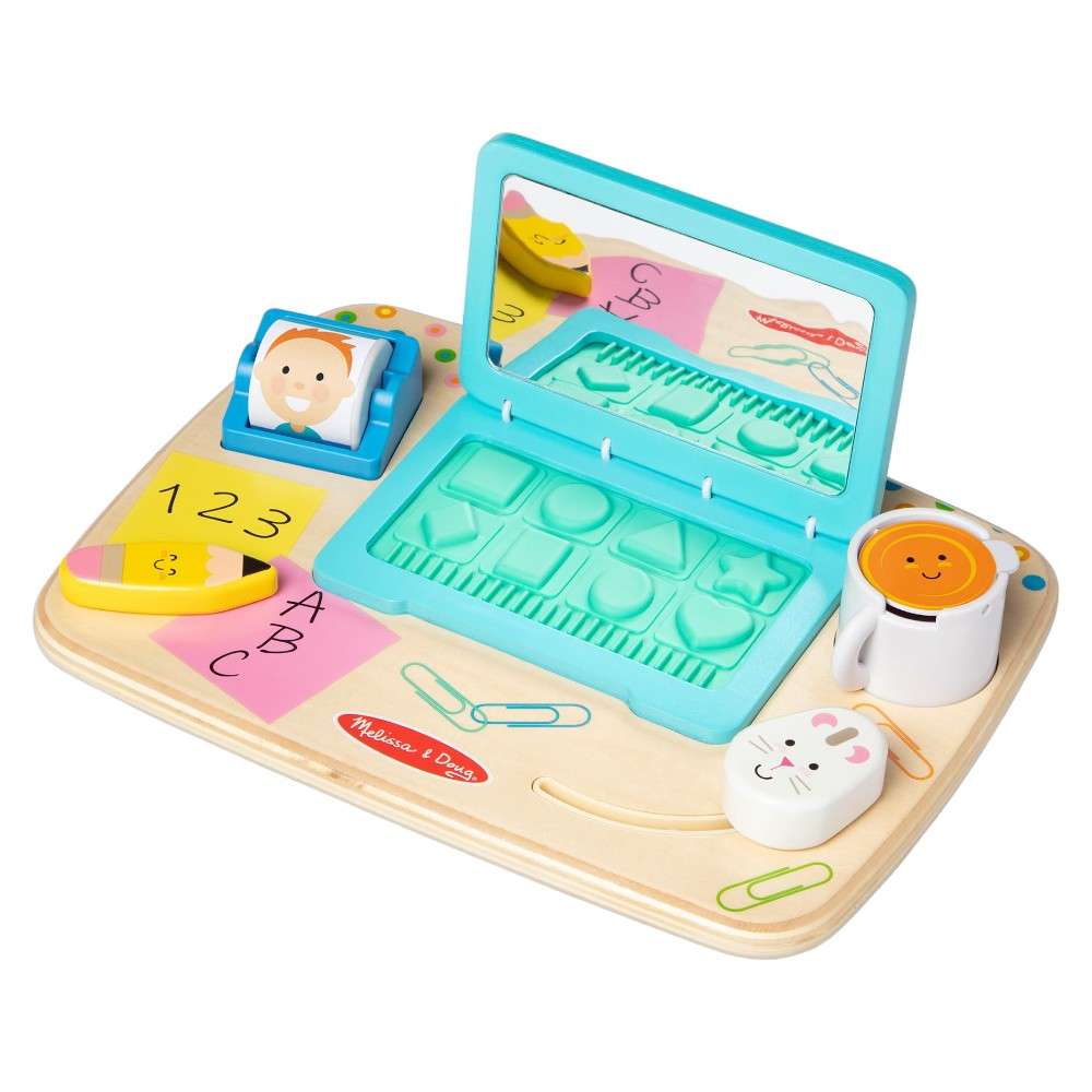 Joyfulbabygoods Construction and building Activity Board Shape Sorting Toy, Activity Board, 100 Wooden Blocks