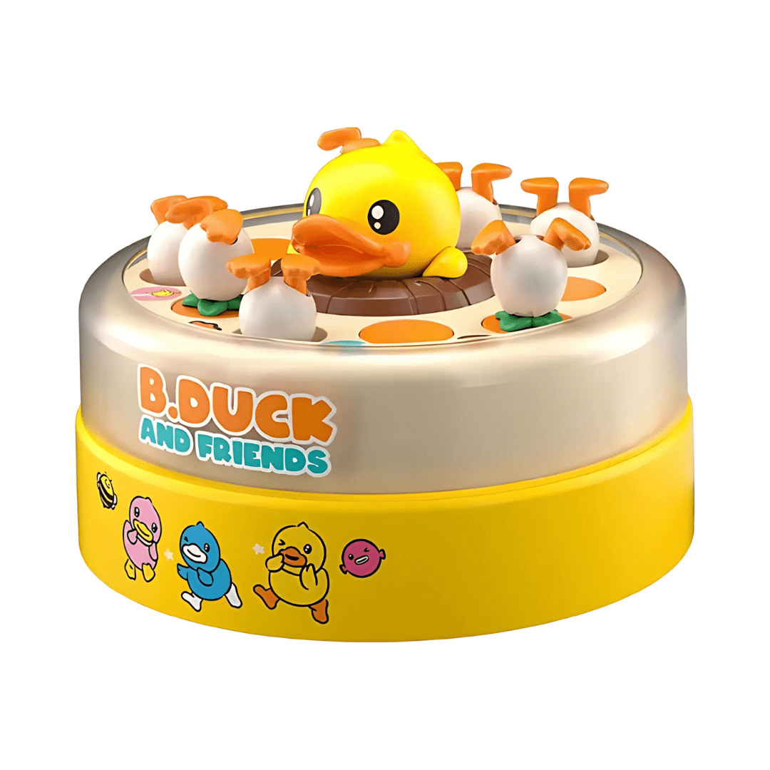 Joyfulbabygoods Duck Catching Game Interactive Duck Catching Game with Popping Action and Music