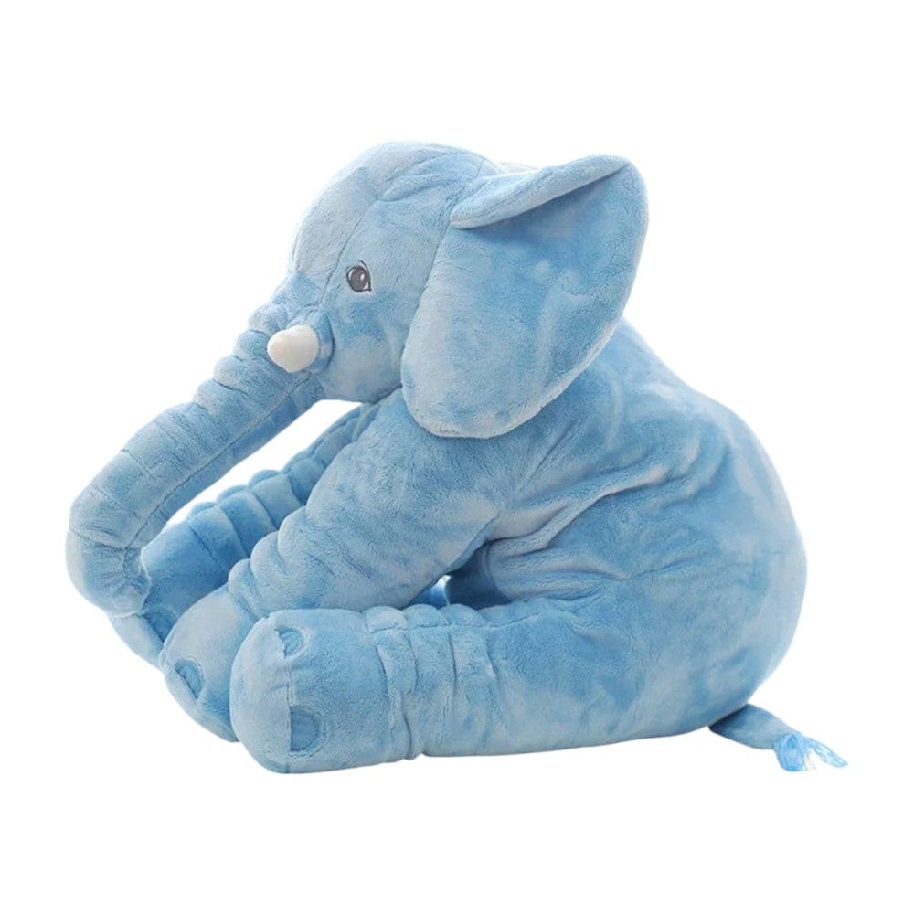 Joyfulbabygoods Elephant Plush Blue Elephant Plush Toy 23.6 inch Soft Cotton Pillow for Kids in 4 Colors