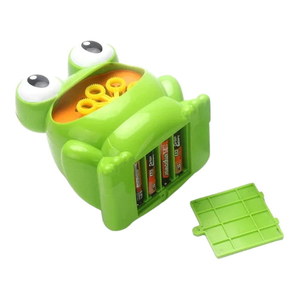Joyfulbabygoods frog bubble machine Automatic Frog Bubble Machine – High-Output, Battery-Powered