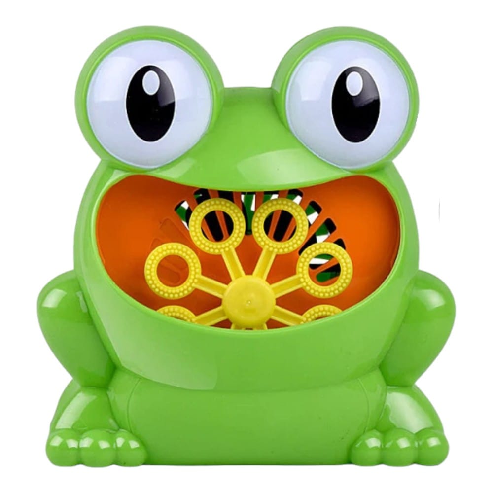 Joyfulbabygoods frog bubble machine Automatic Frog Bubble Machine – High-Output, Battery-Powered