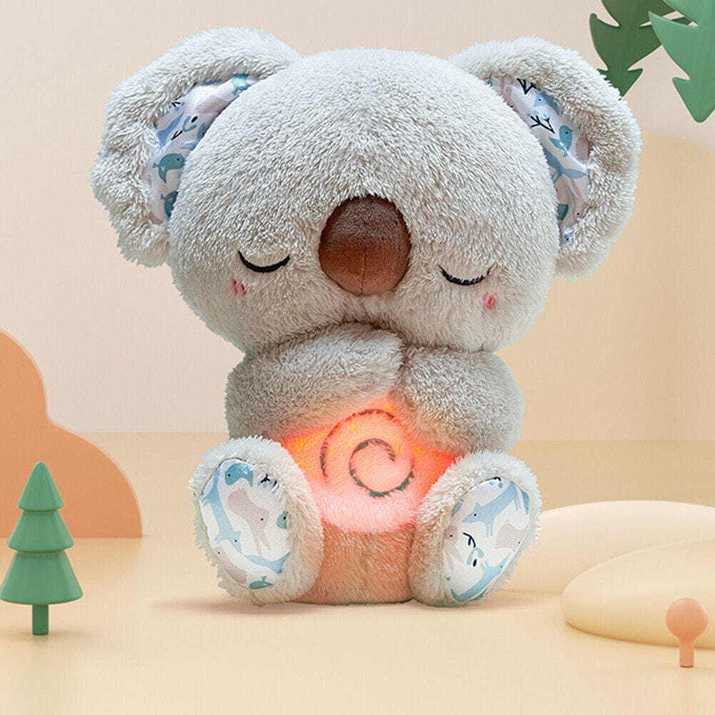 Joyfulbabygoods Heartbeat Koala Heartbeat Koala with Breathing Motion, Sleep Companion Plush Babies