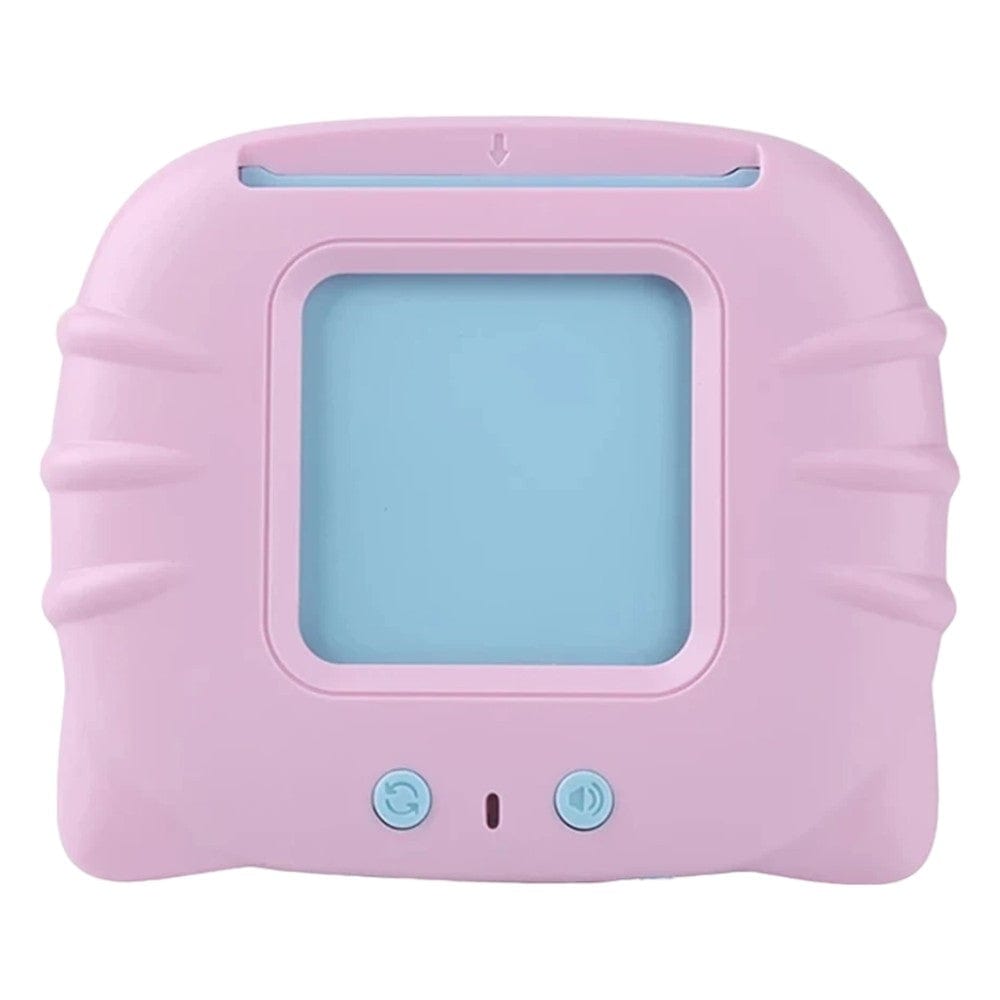 Joyfulbabygoods Learing cards Pink Talking Flash Card Machine - English Vocabulary Learning Toy for Kids