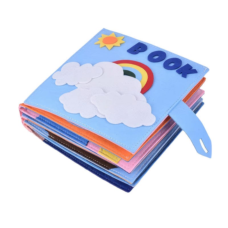 Joyfulbabygoods Quiet Book Quiet Book for Toddlers, 6 Pages, 12 Activity Boards