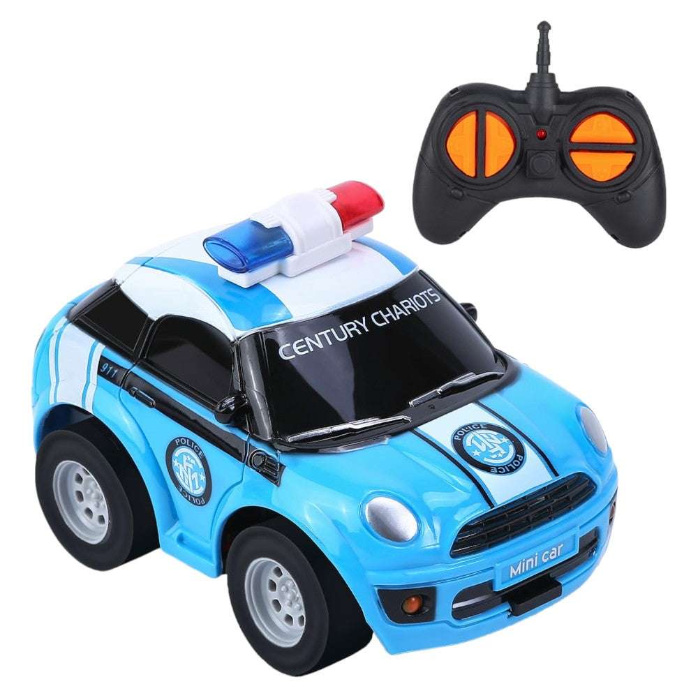 Joyfulbabygoods RC Car Police Car Mini RC Race Car Fast, Durable, Multi-Mode Remote Toy for Kids 3+