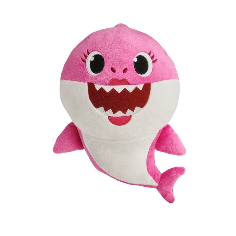 Joyfulbabygoods Stuffed & Plush Animals Pink Baby Shark Plush Toy with Lights and Full Song Sound Effects 12in