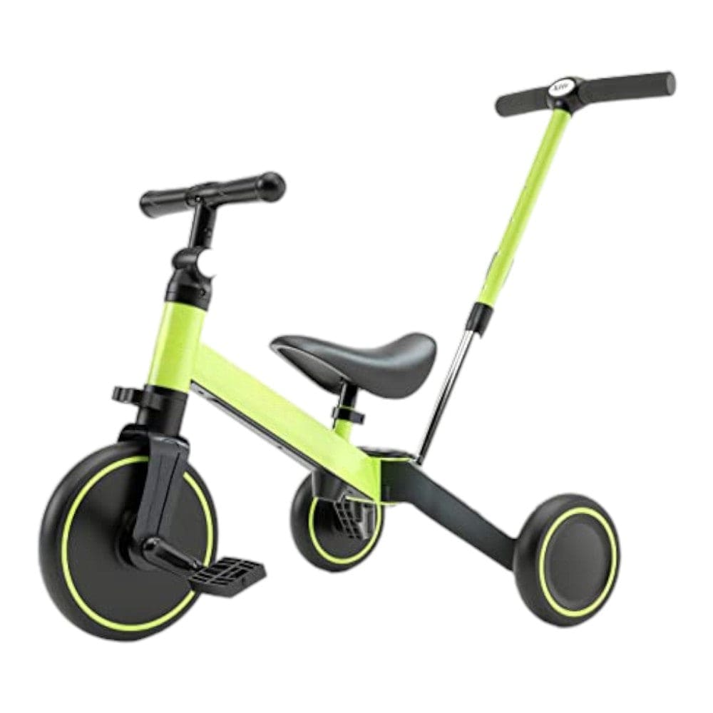 Joyfulbabygoods tricycle Green+putter 3-in-1 Adjustable Toddler Tricycle with Removable Pedals & Seat