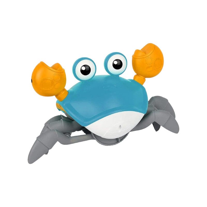 Joyfulbabygoods Willy the crab Blue Motion-Sensing Crawling Crab – LED Lights, Music & USB Rechargeable